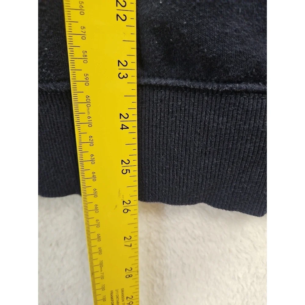 The North Face Mens Size L Blue Hoodie Pullover Sweatshirt Grizzly Bear